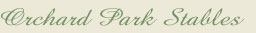 Orchard Park Stables - An Ontario Breeder